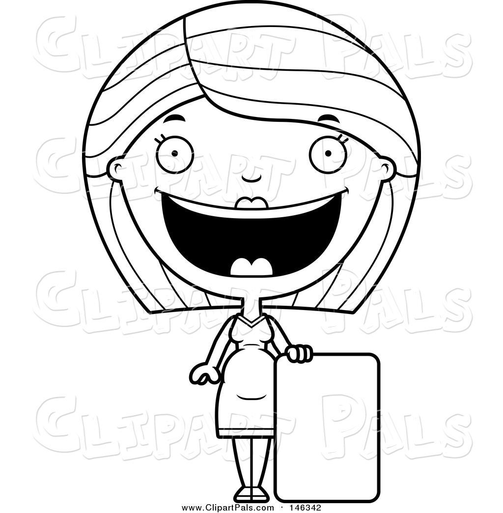 1024x1044 Pal Clipart Of Blacknd White Lineart Happy Pregnant Woman By