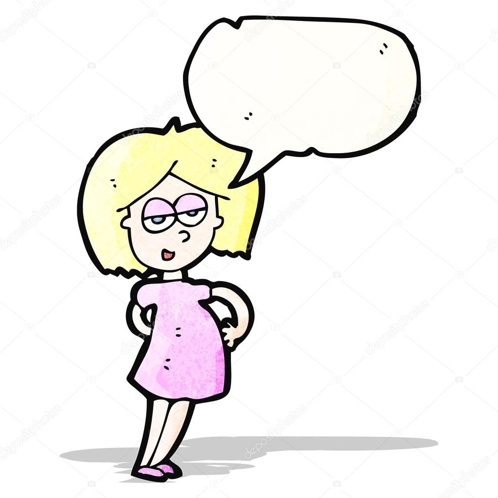 1024x1024 Pregnant Woman Cartoon Stock Vector Lineartestpilot
