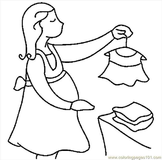 650x644 Pregnant Coloring Pages