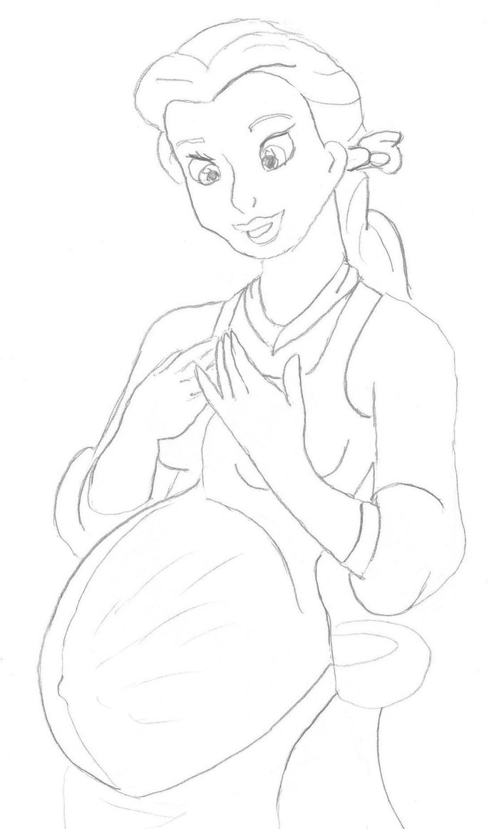 686x1164 Belle Pregnant By Bellybabe22