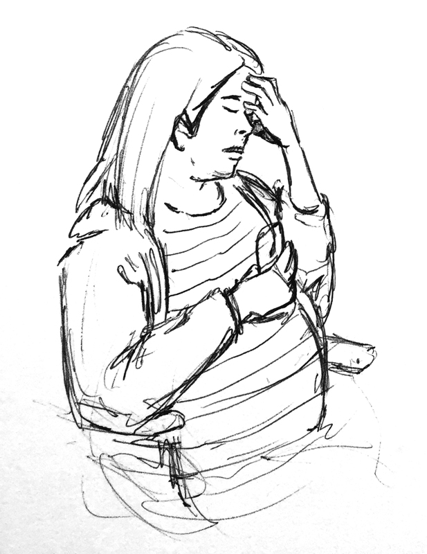 617x800 365 Sketch Challenge, Must Keep Sketching Michaelbencik