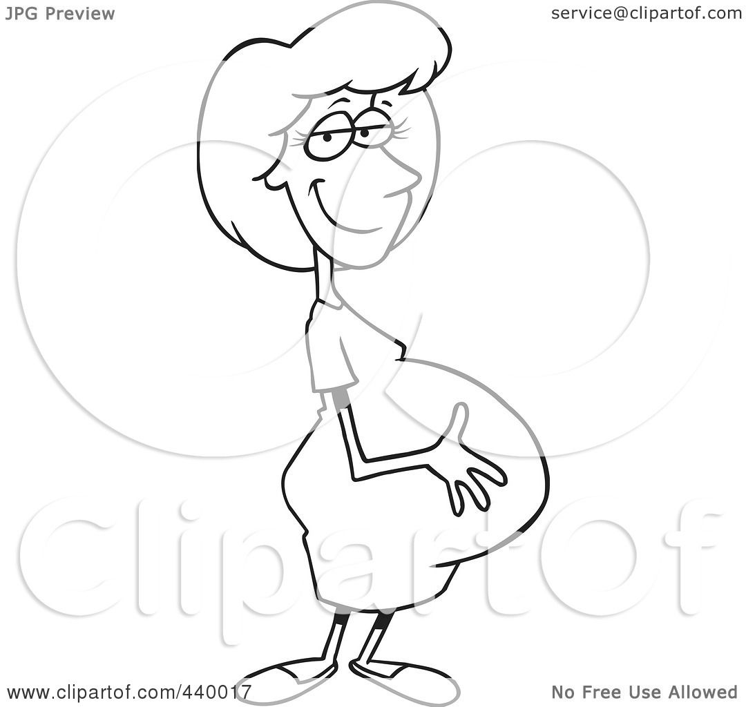 1080x1024 Royalty Free (Rf) Clip Art Illustration Of A Cartoon Black