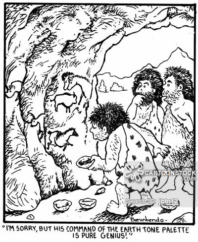 400x488 Cave Drawing Cartoons And Comics