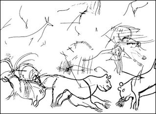 319x234 Early Modern Man Art, Beads, Painting And Cave Art Facts And Details