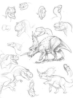 236x319 Papo Raptor Sketches By Thazumi On Prehistoric