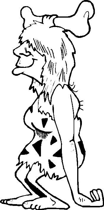 353x715 Prehistoric Man