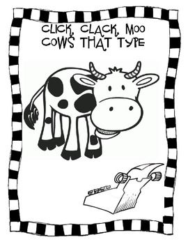 270x350 Free Click Clack Moo Coloring Pages Amp Drawing Activity Birthday