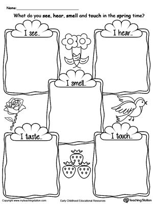 300x400 Kindergarten Drawing Printable Worksheets