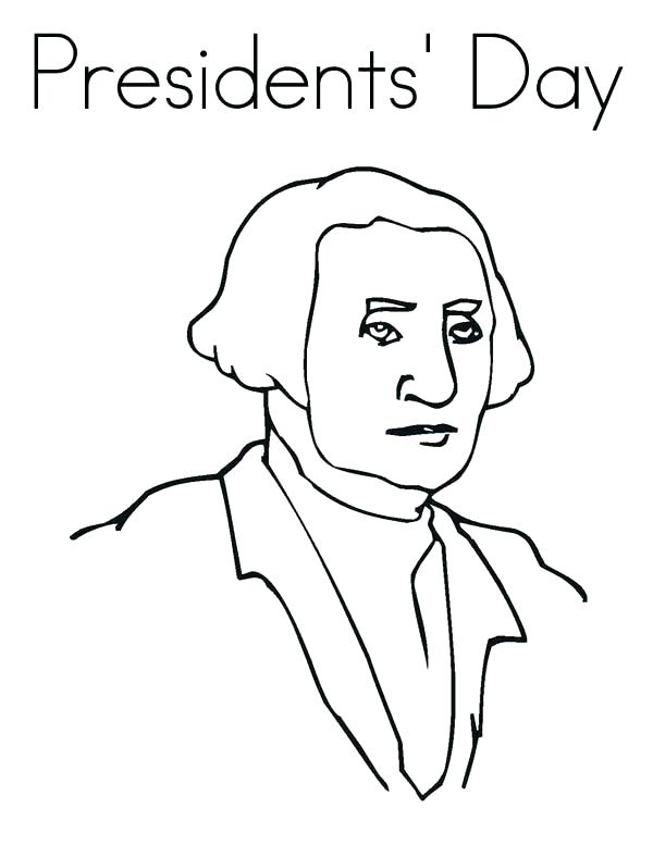 600x776 Presidents Day Coloring Page Coloring Pages Of A Drawing Of