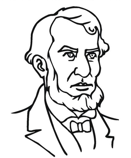 426x515 Presidents Day Lincoln Coloring Page Amp Coloring Book