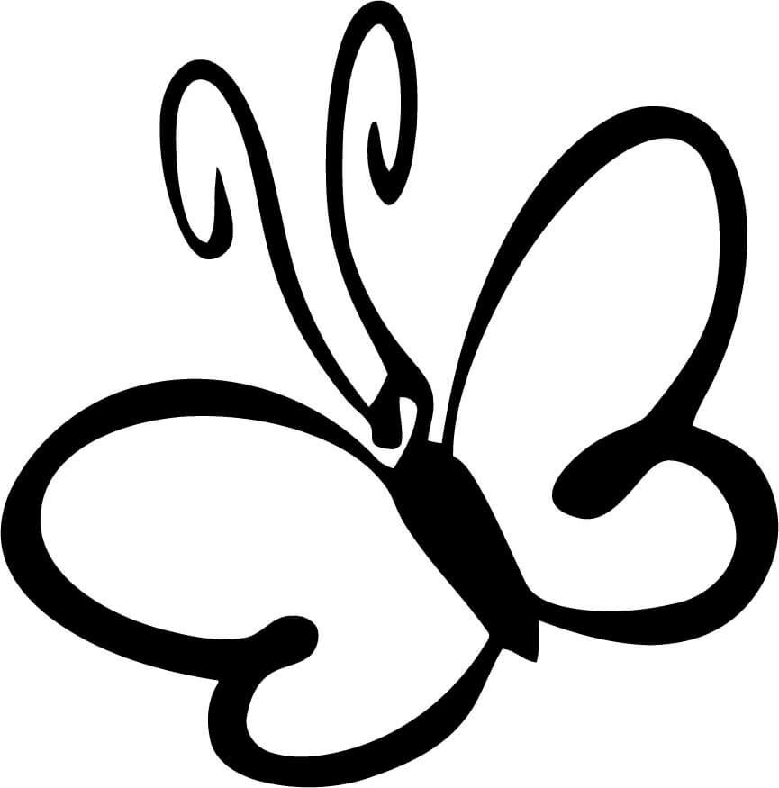 865x875 Pretty Butterfly