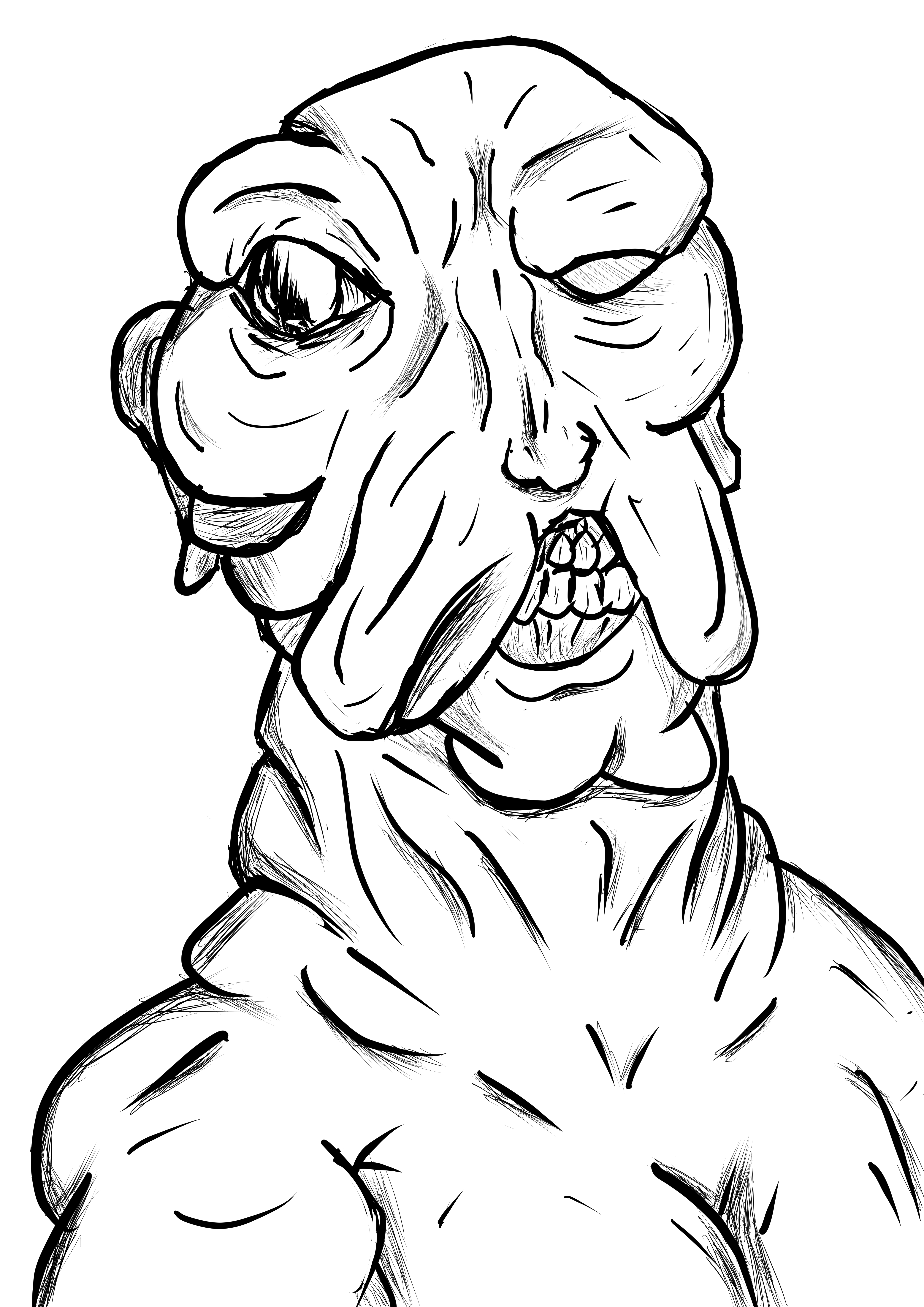 4961x7016 Well I Draw This One Devil Girl And I Think