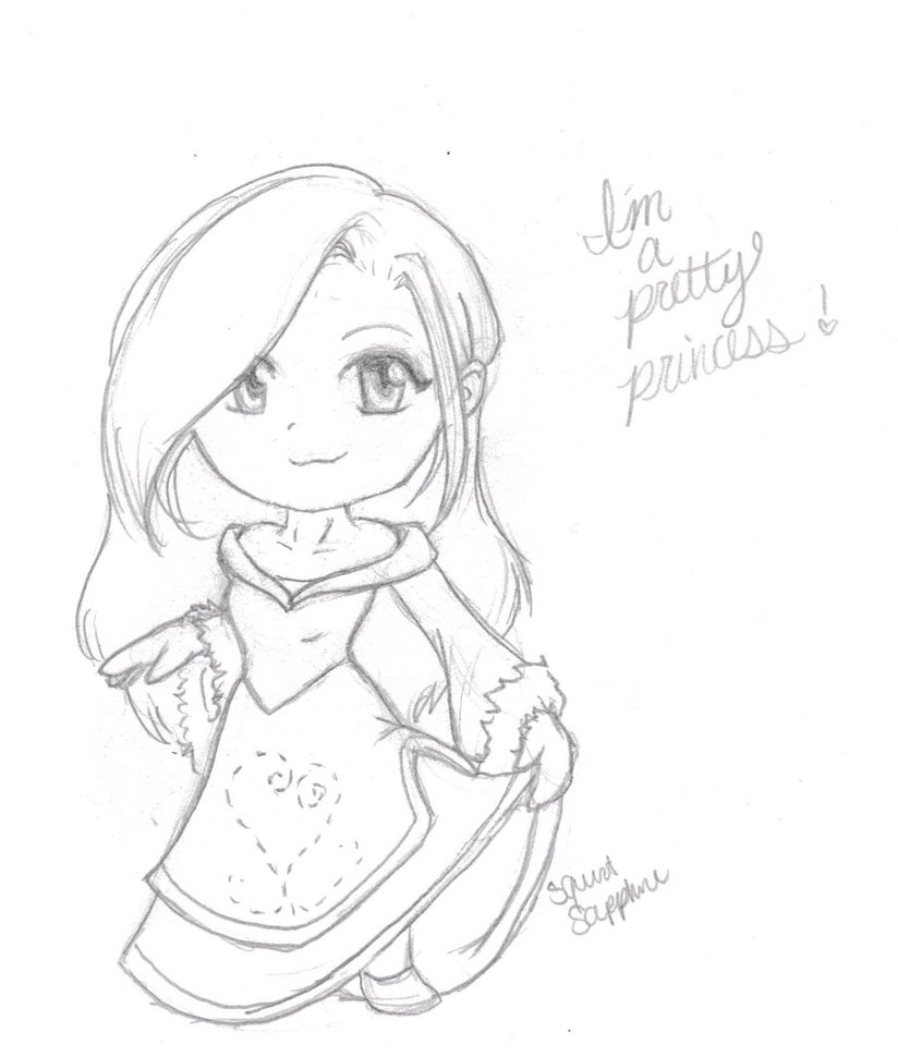 824x970 I'M A Pretty Princess By Sunssapphire