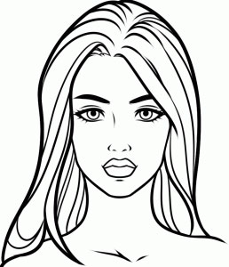 258x300 How To Draw A Beautiful Face