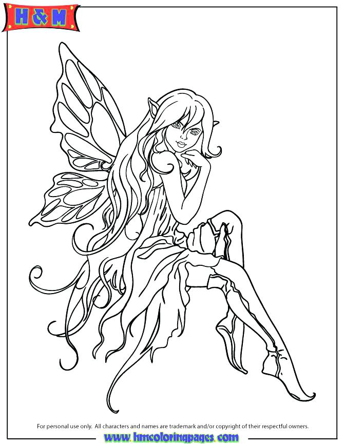 670x867 Coloring Pictures Of Fairies Fairies Coloring Pages Pretty Fairy