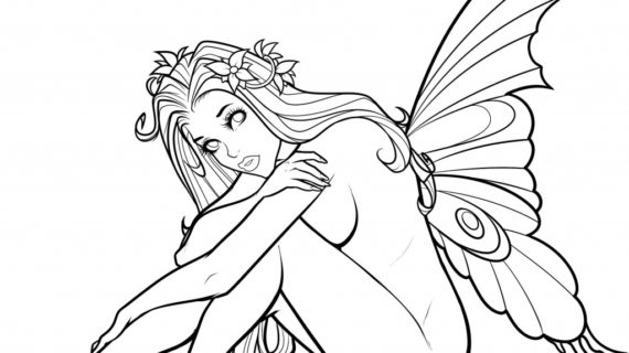 570x320 Drawings Of Fairies Beautiful Pencil Drawings Of Fairies