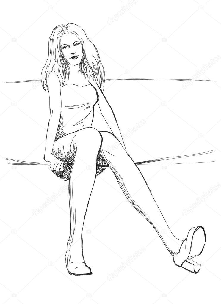 743x1023 Pretty Girl Stock Photo Elightshow