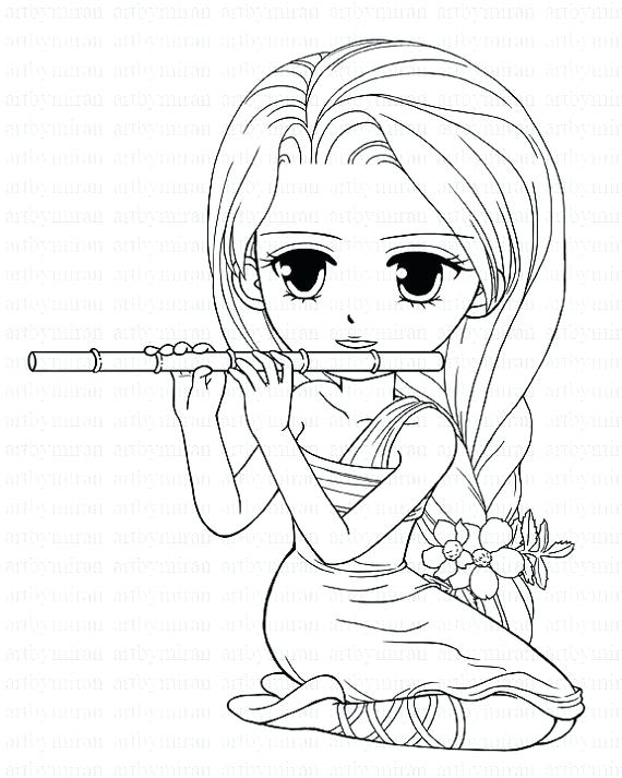570x713 Coloring Pages Of Girls Pretty Girl Coloring Pages Photo 1