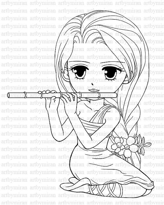 570x713 Pretty Coloring Pages For Girls – Color Bros