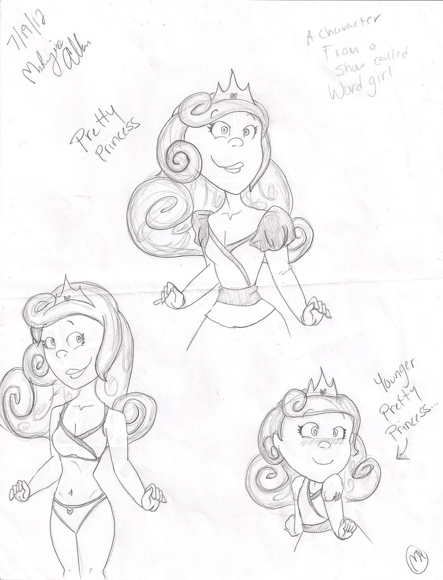 900x1177 Pretty Princess( From Wordgirl) By Applehead302