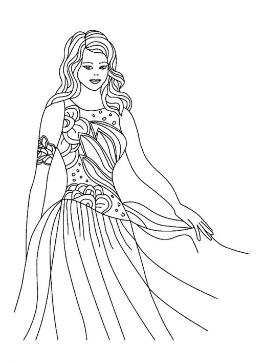 Pretty Princess Drawing at GetDrawings | Free download