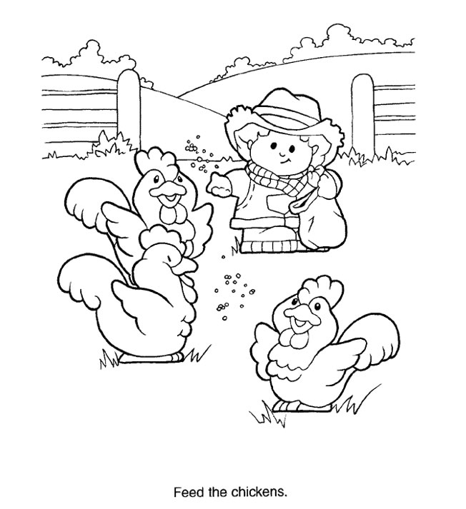 652x713 Fisher Price Coloring Pages