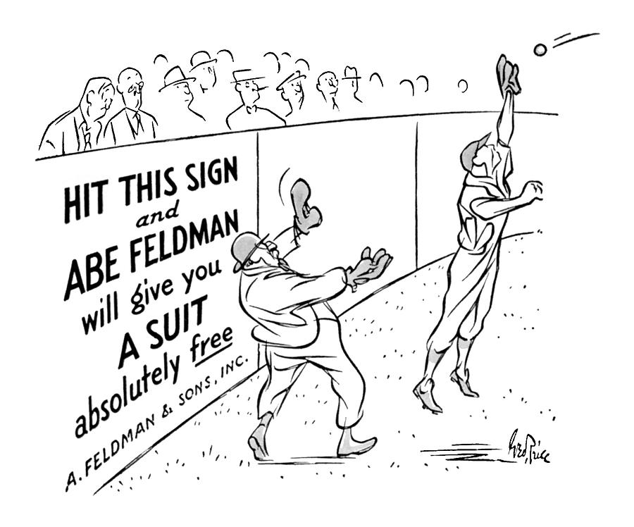 900x748 New Yorker October 8th, 1938 Drawing By George Price