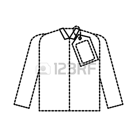 450x450 Market Clothes Price Tag New Wear Shirt Vector Illustration