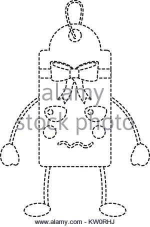 300x454 Gift Or Price Tag Angry Emoji Icon Image Stock Vector Art