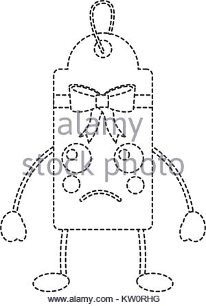 300x445 Gift Or Price Tag Sad Emoji Icon Image Stock Vector Art
