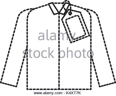 384x320 Market Clothes Price Tag New Wear Shirt Stock Vector Art