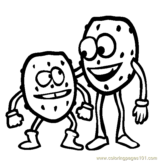 554x564 Prickly Pear Coloring Page