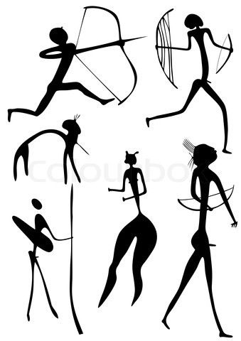 339x480 Primitive Figures 6057 Caves, Art And Warriors