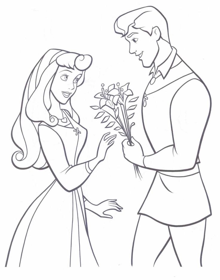 Prince And Princess Drawing at GetDrawings | Free download