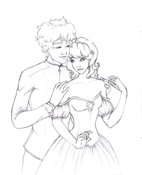 486x600 Prince And The Raven Princess By Hanime