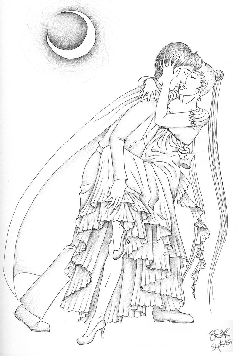 820x1200 Sailor Moon Prince, Princess By Shininggolden