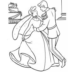 230x230 Top 25 Free Printable Cinderella Coloring Pages Online