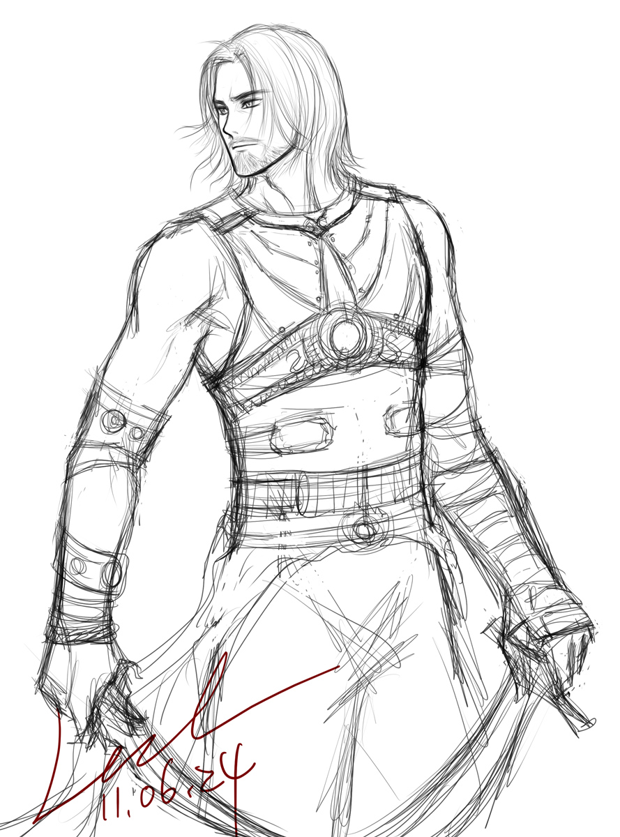 889x1200 Prince Of Persia By Myleel