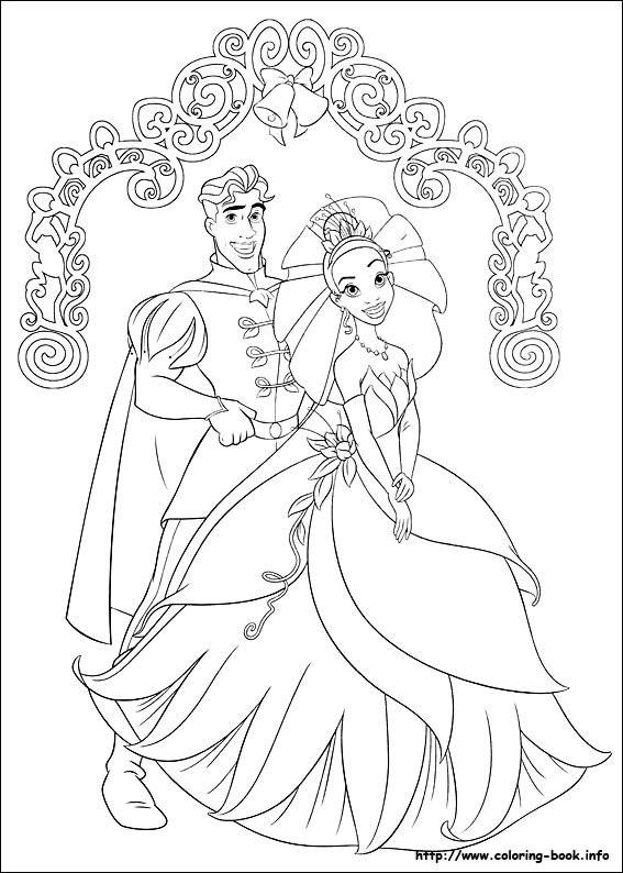 567x794 Free Coloring Pages Disney Princess And The Frog