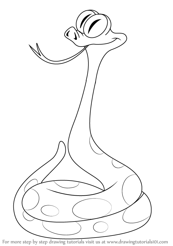 595x845 Learn How To Draw Juju From The Princess And The Frog (The