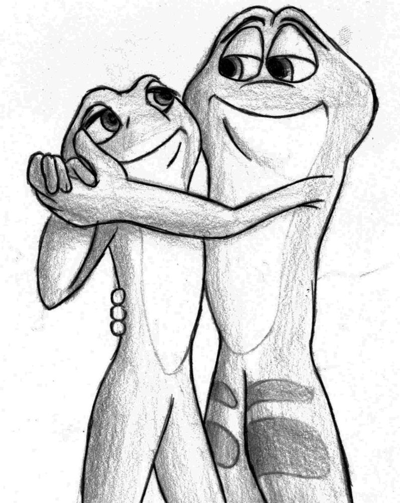 797x1003 Princess And The Frog By Katnay