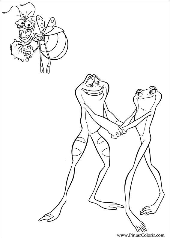 567x794 Drawings To Paint Amp Colour Princess Frog