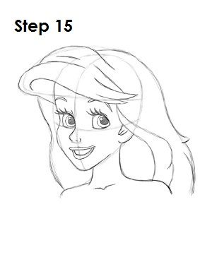 300x388 Photos Disney Princess Drawing Ariel,