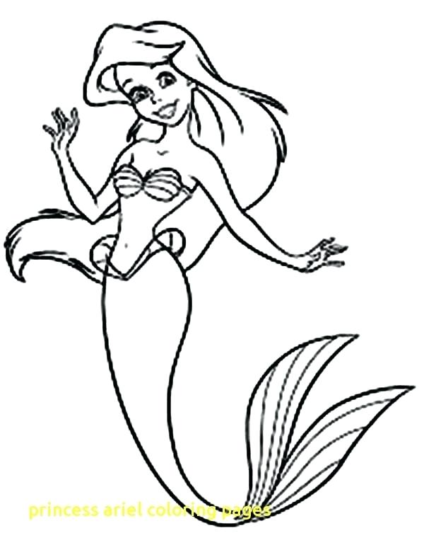 600x777 Ariel Coloring Picture Joandco.co