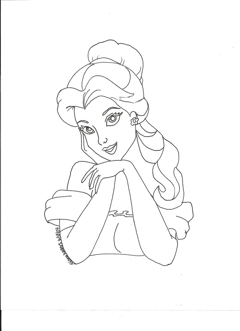 800x1100 Disney Princess Belle By Xxxmagandaxxx