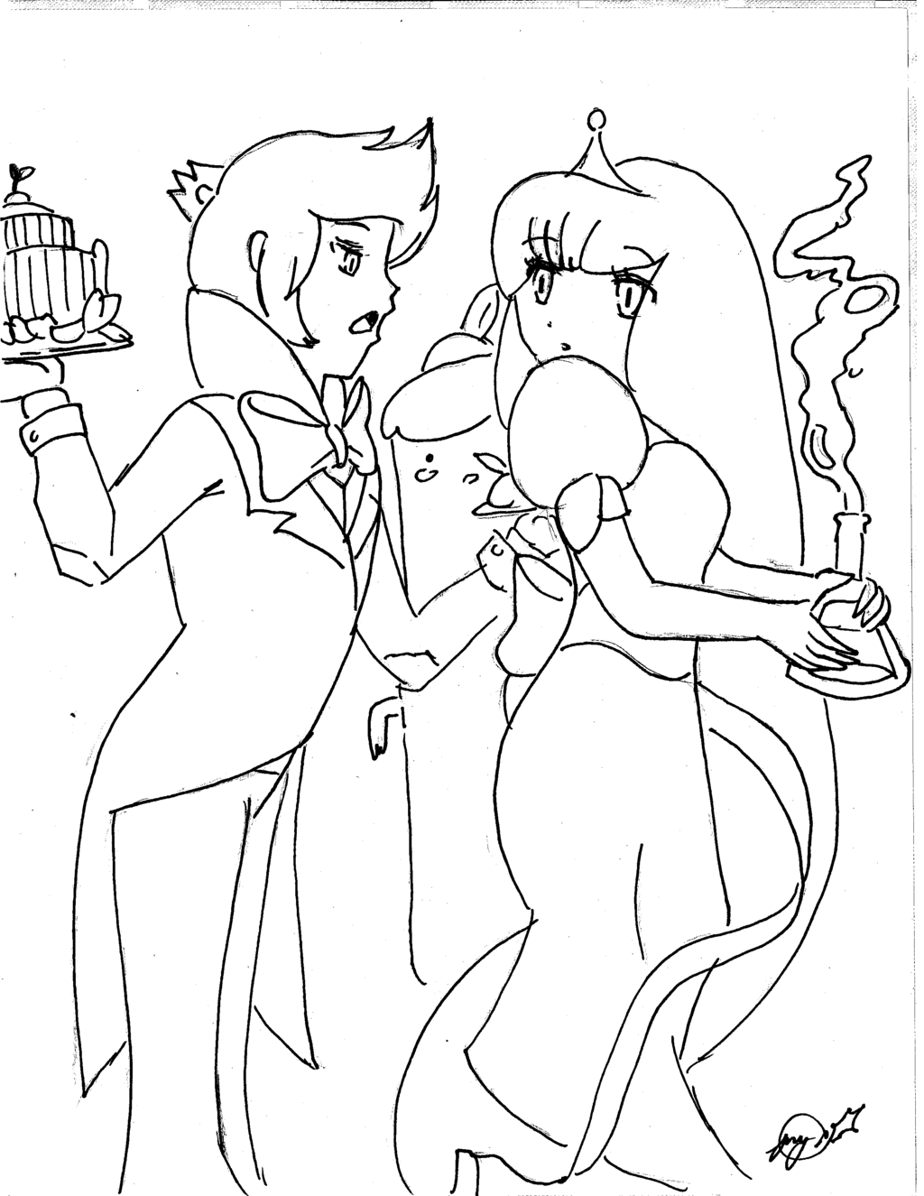 1024x1325 Prince Gumball And Princess Bubblegum By Nekoyukinochan