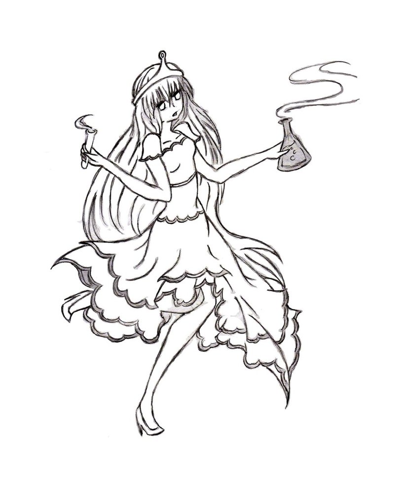 821x972 Princess Bubblegum By Polynesiangirl