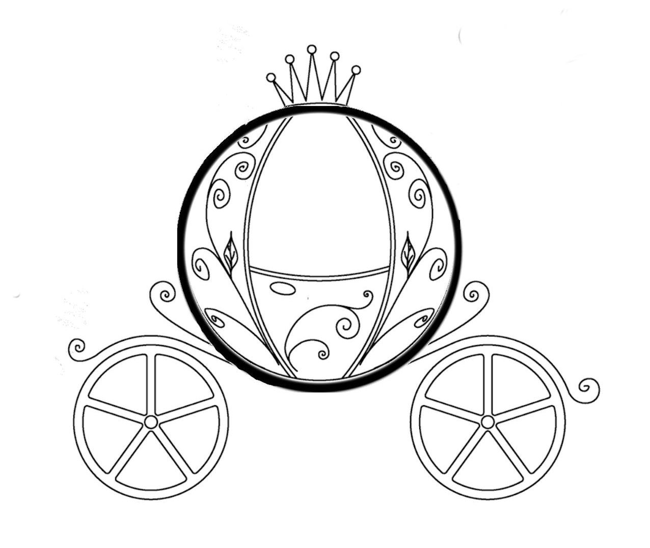 Princess Carriage Drawing at GetDrawings | Free download