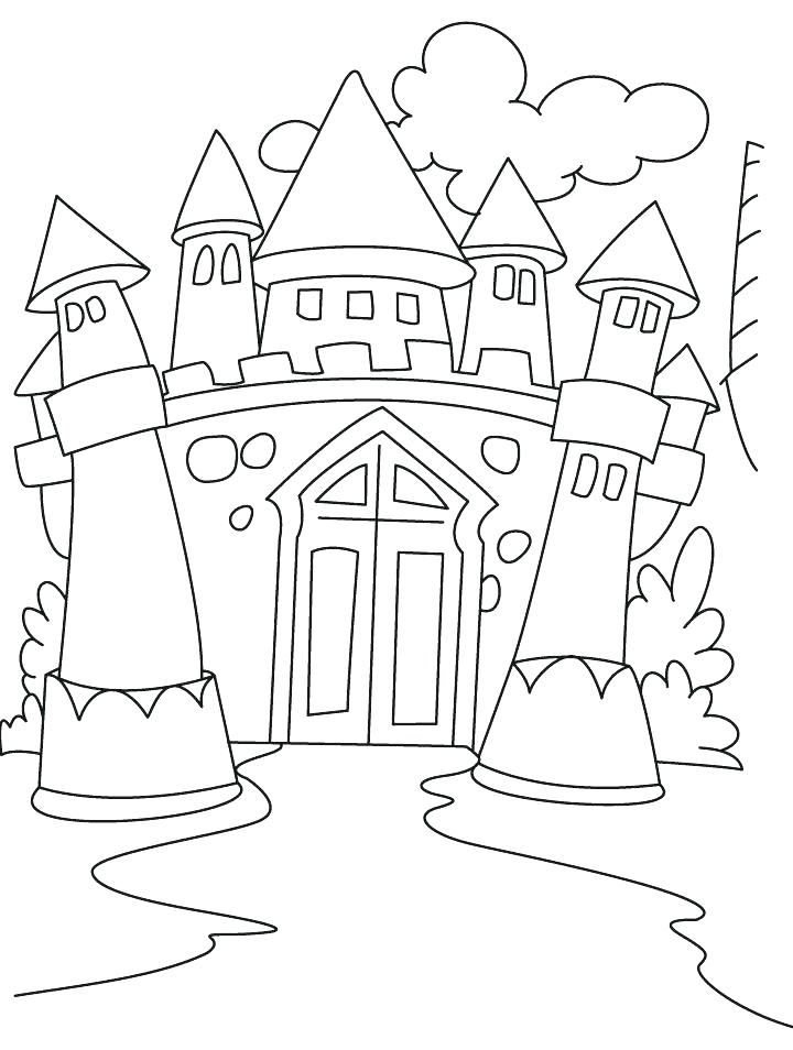 720x954 Free Printable Castle Coloring Pages Fairy Castle Coloring Pages