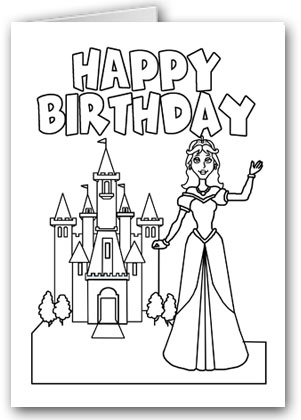301x420 Princess Amp Castle Happy Birthday Stonehouse Collection